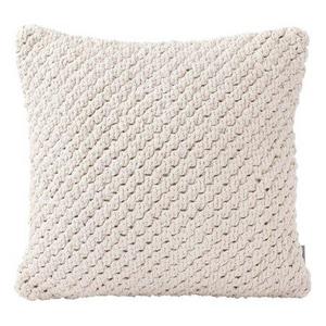 16'' x 16'' Cream Knot Throw Pillow
