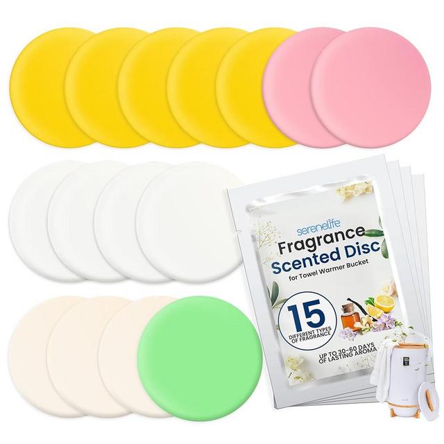 SereneLife Fragrance Disc, 15 pcs, Lemon Scent