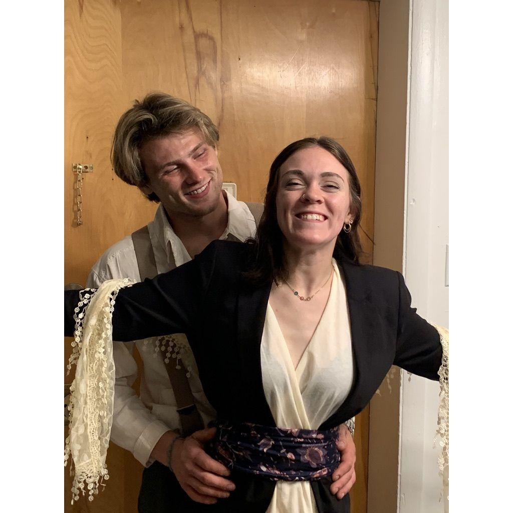 Our first Halloween. Jack & Rose.