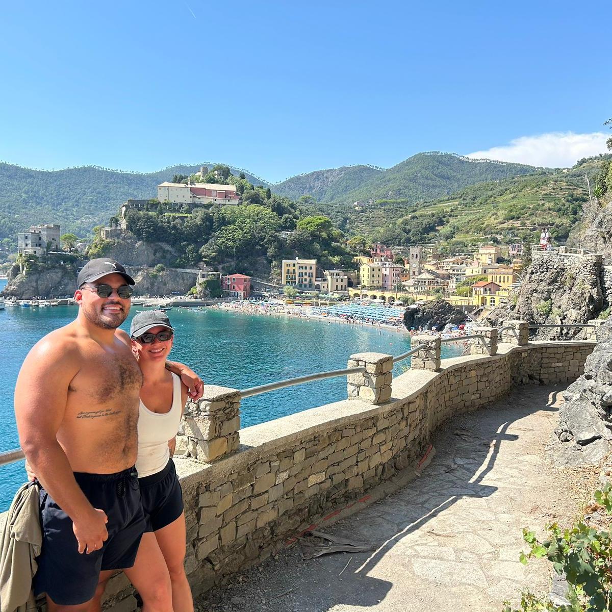 September 2024. Hiking along the coast in Cinque Terre Italy!
