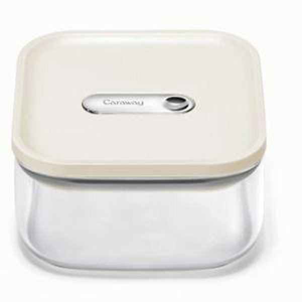Small Glass Airtight Container | Non-Toxic & BPA-Free | Caraway