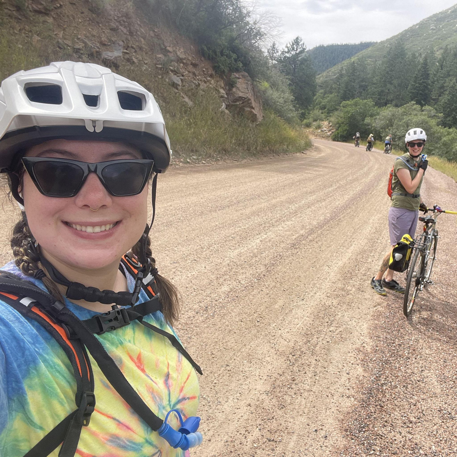 Biking at one of our favorite places!