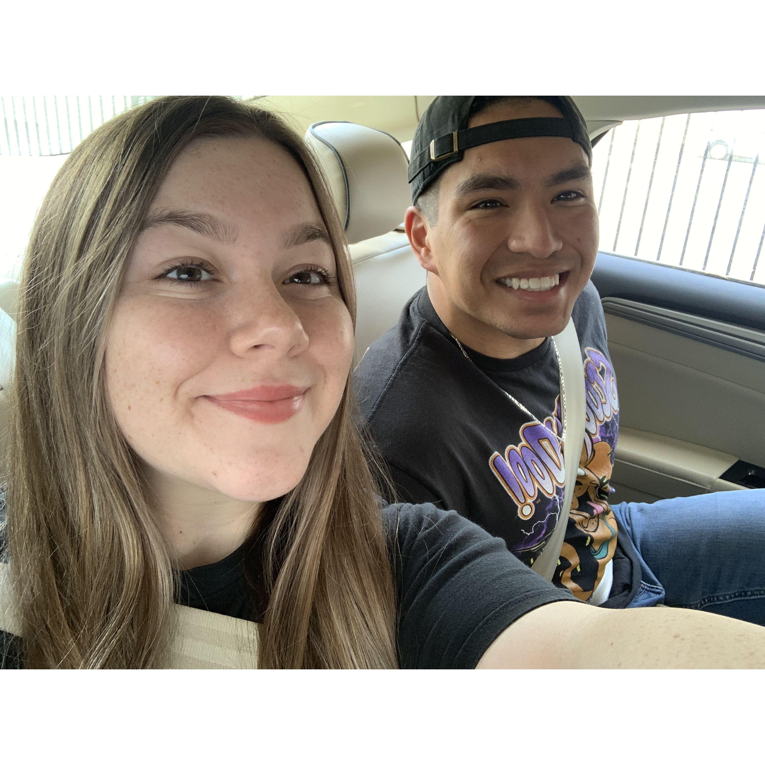 First time at universal studios!
