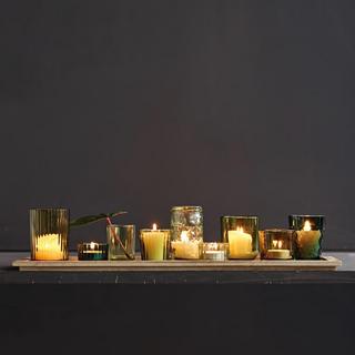 10-Piece Glass Votive Candle Holder Set