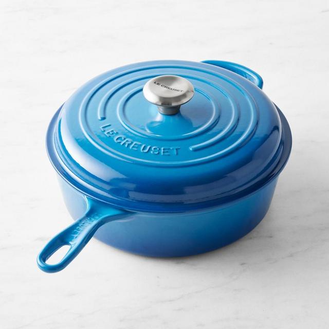 Le Creuset Enameled Cast Iron Cassadou Sauté Pan, 3 3/4-Qt., Marseille