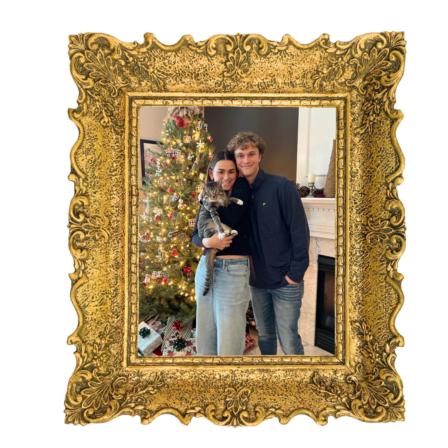 First Christmas with Goose!