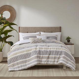 Newton 5-Piece Cotton Printed Comforter Set