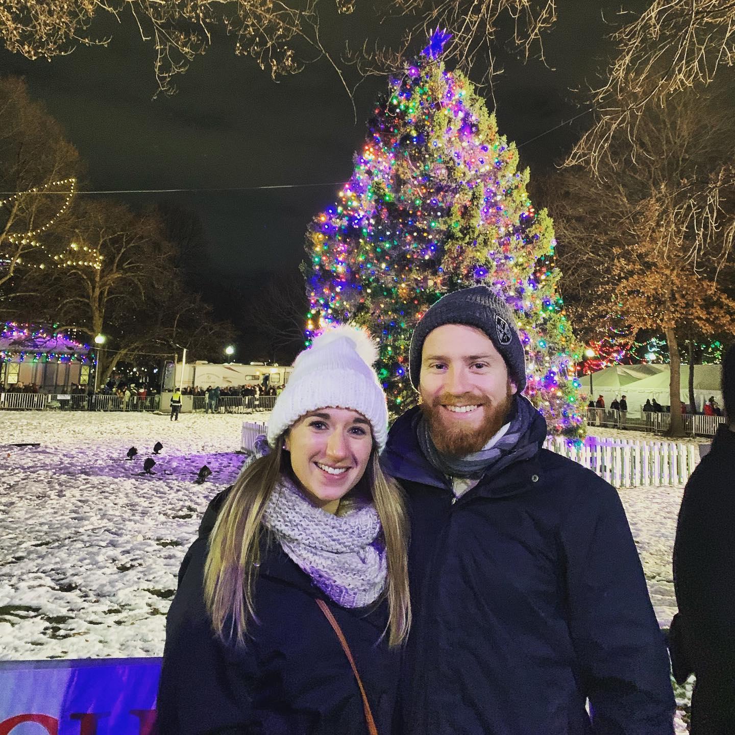One of the first pictures captured of us as a couple!