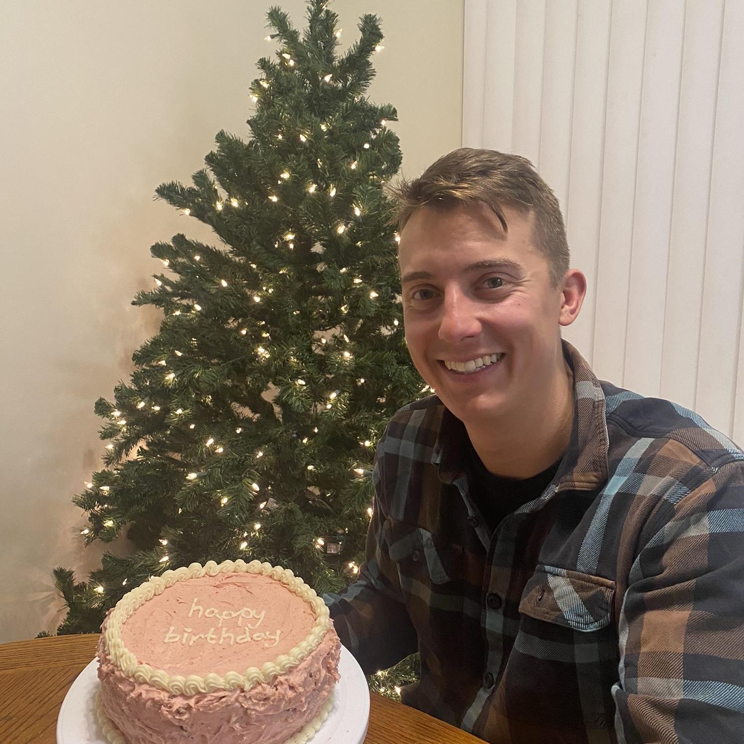 First of many birthdays and good cake together!
