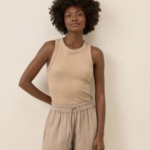 Sesame Racerback Tank