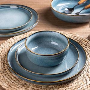 Ceramic Dinnerware Sets for 8, 24 Pieces