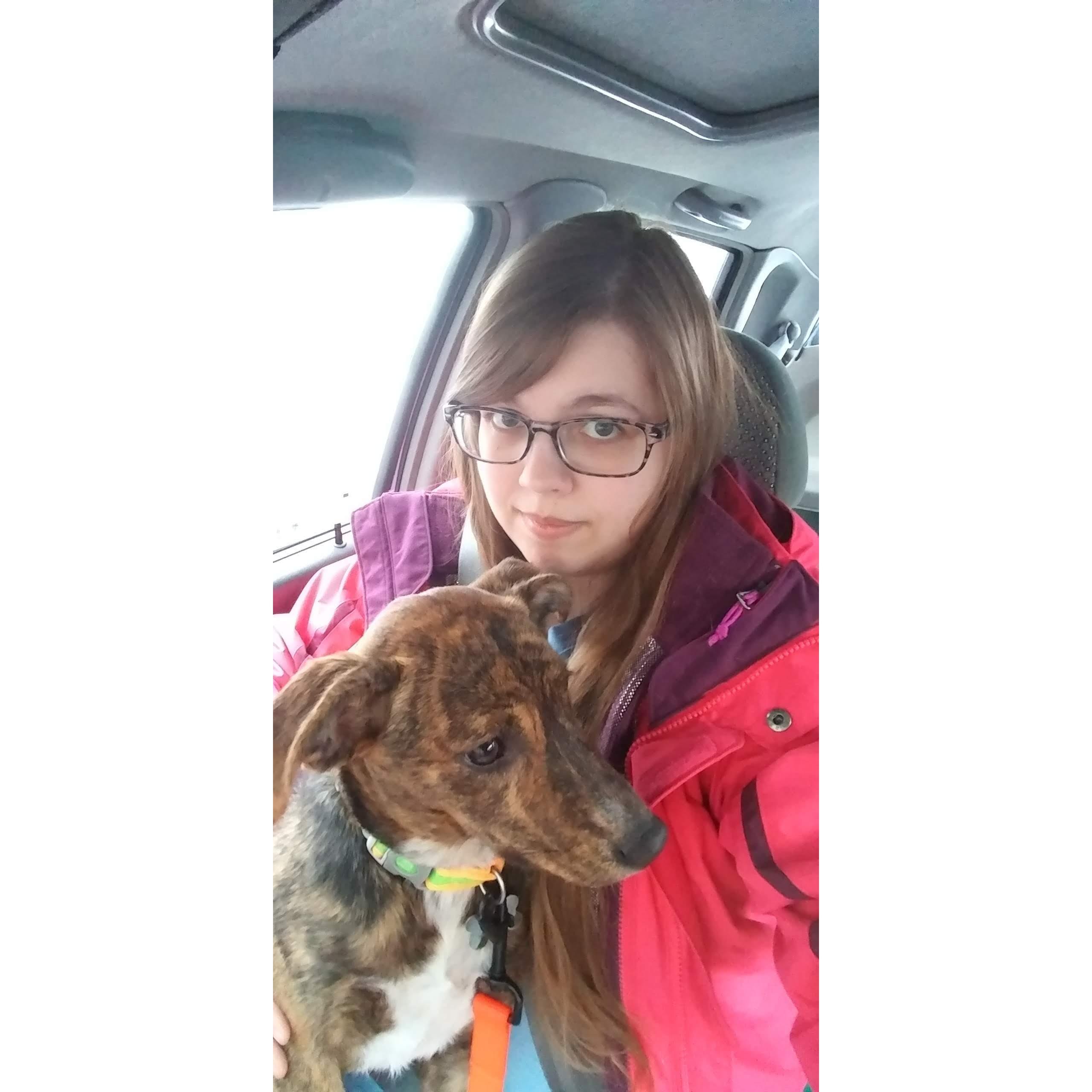 Tippy was used to being a lapdog until she grew too big...