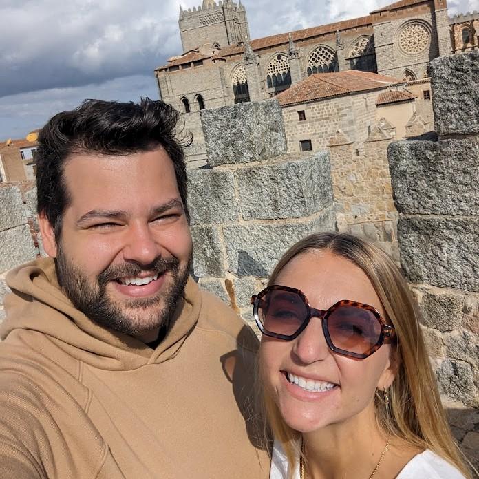 We even stopped by where Joelle used to live in Ávila and met up with her Spanish family