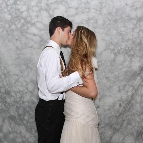 We started dating senior year of high school - this was taken at our senior prom.