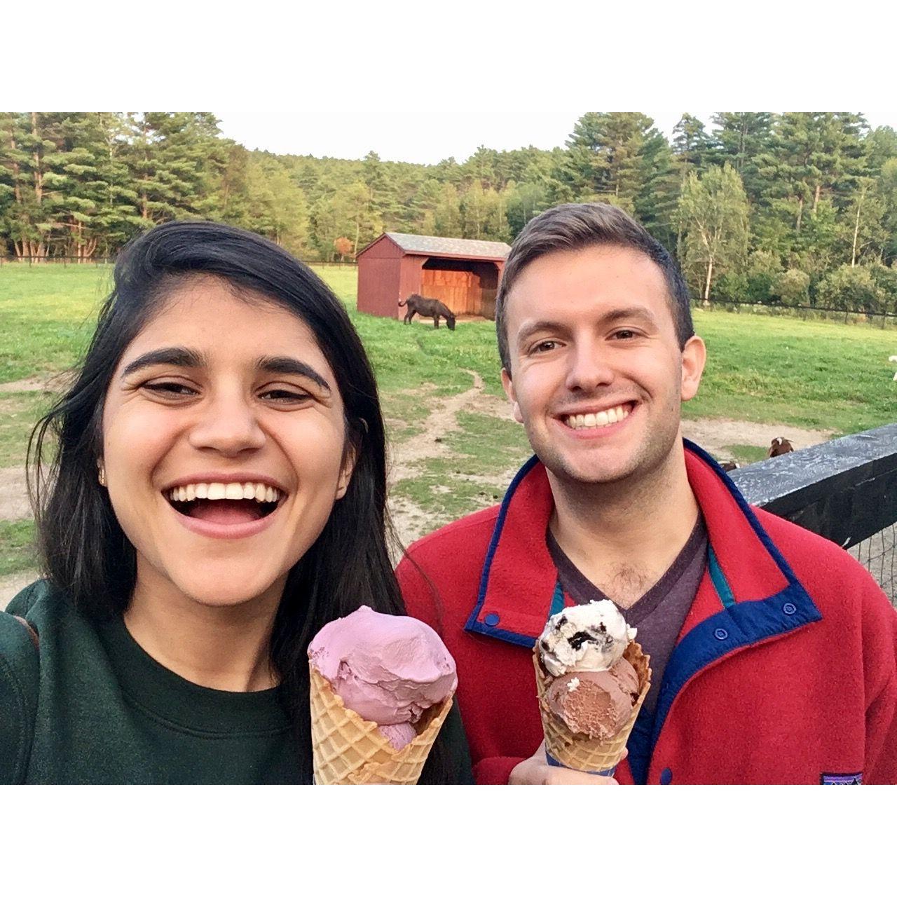 Ice cream adventures in the Upper Valley!