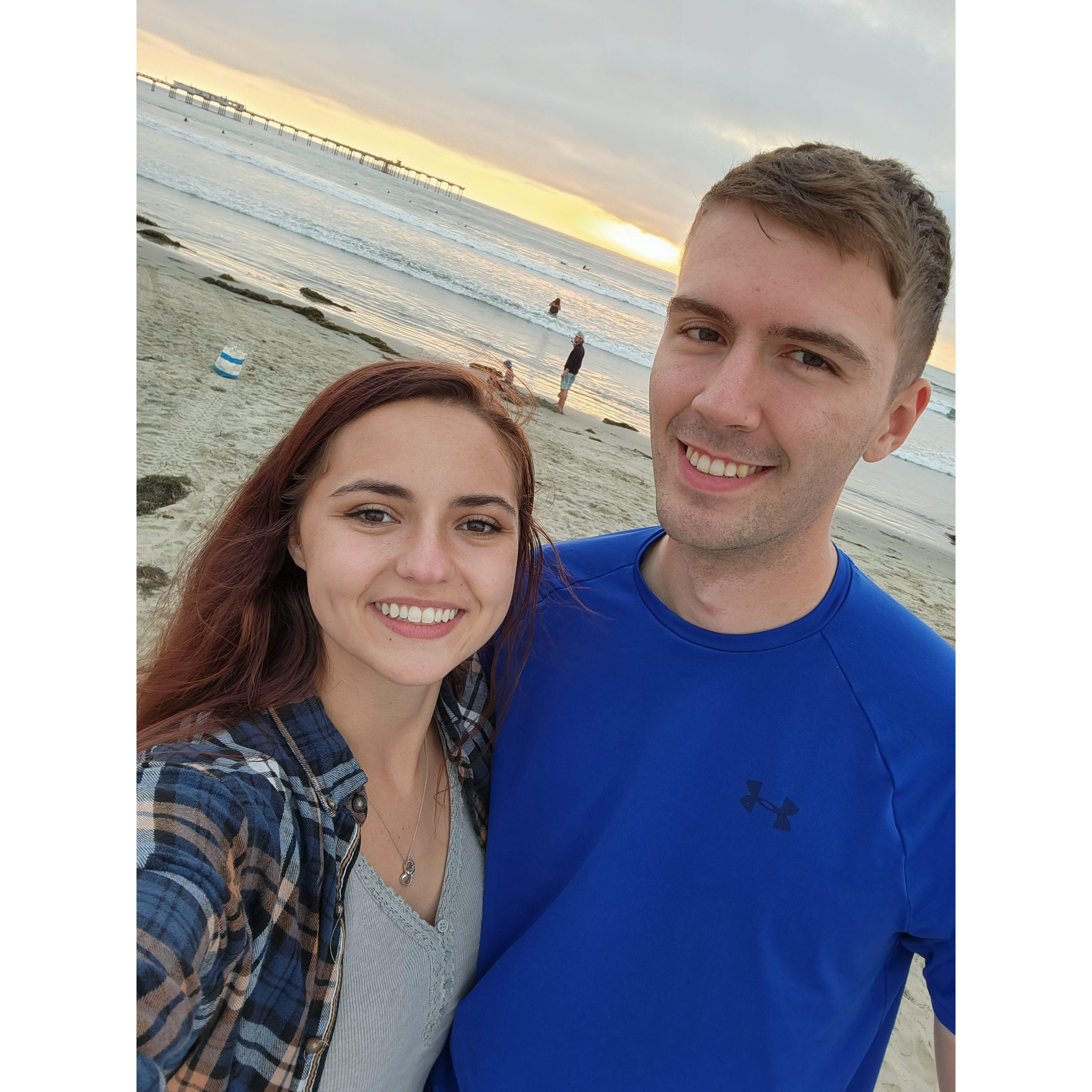 And yet again, more San Diego beaches. We had our first kiss on a San Diego beach