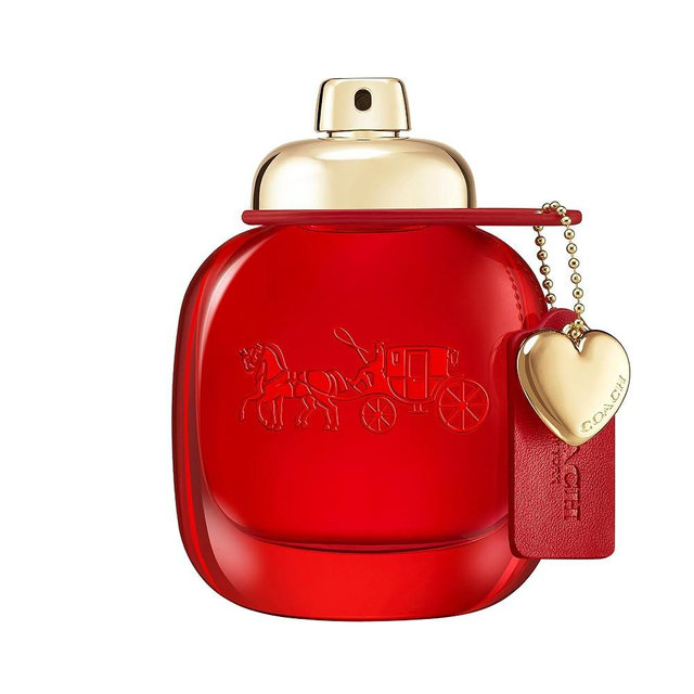 Coach Love Eau de Parfum - Women's Fragrance - Floral Fruity - With notes of Wild Strawberry, Red Velvet Rose & Vibrant Cedarwood - 1.7 Fl Oz