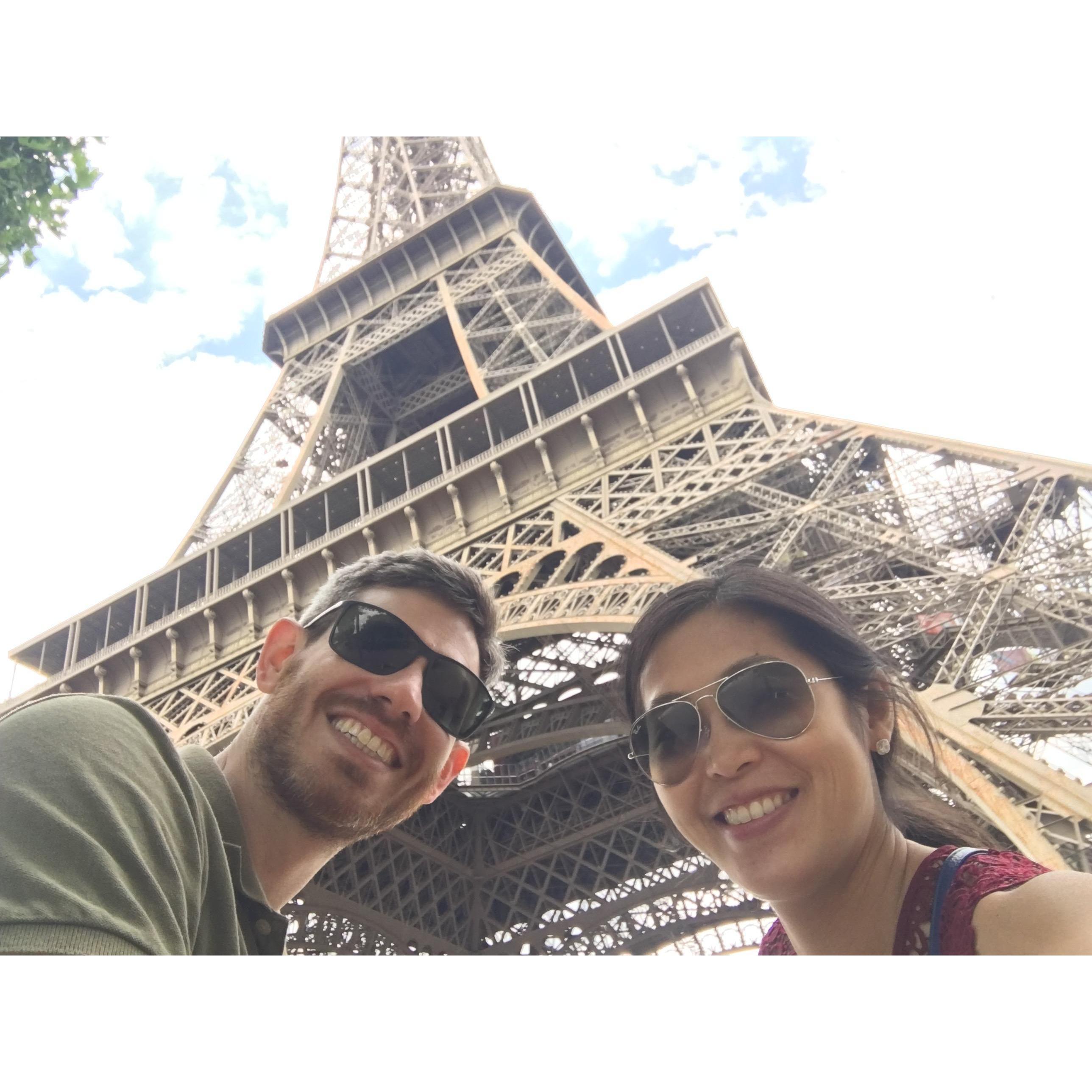 Biking around Paris!! June, 2019