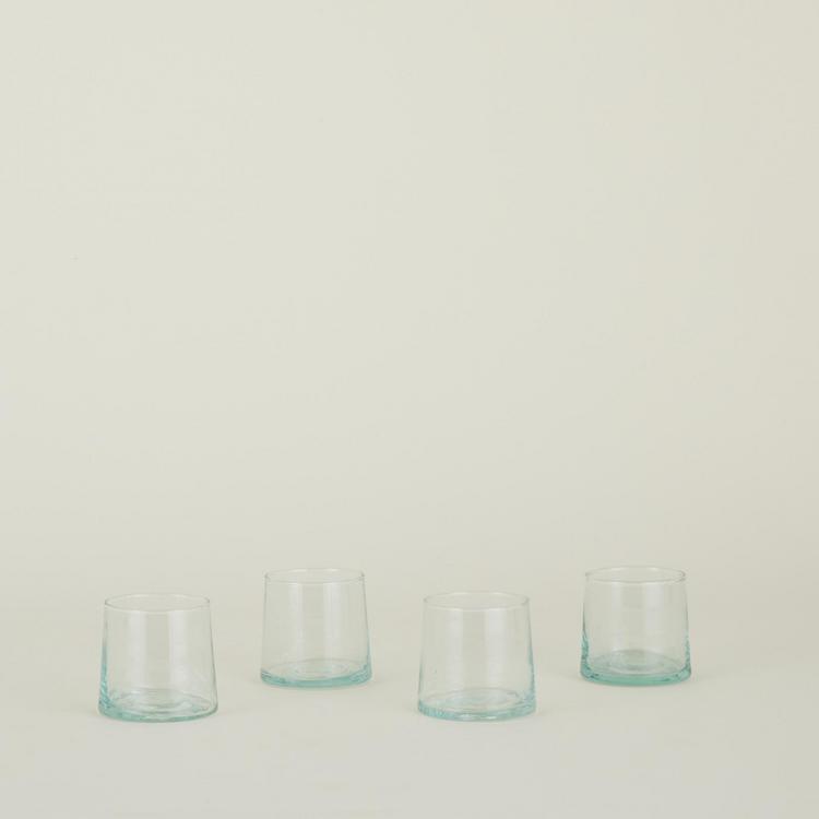 Tall Recycled Glass Set