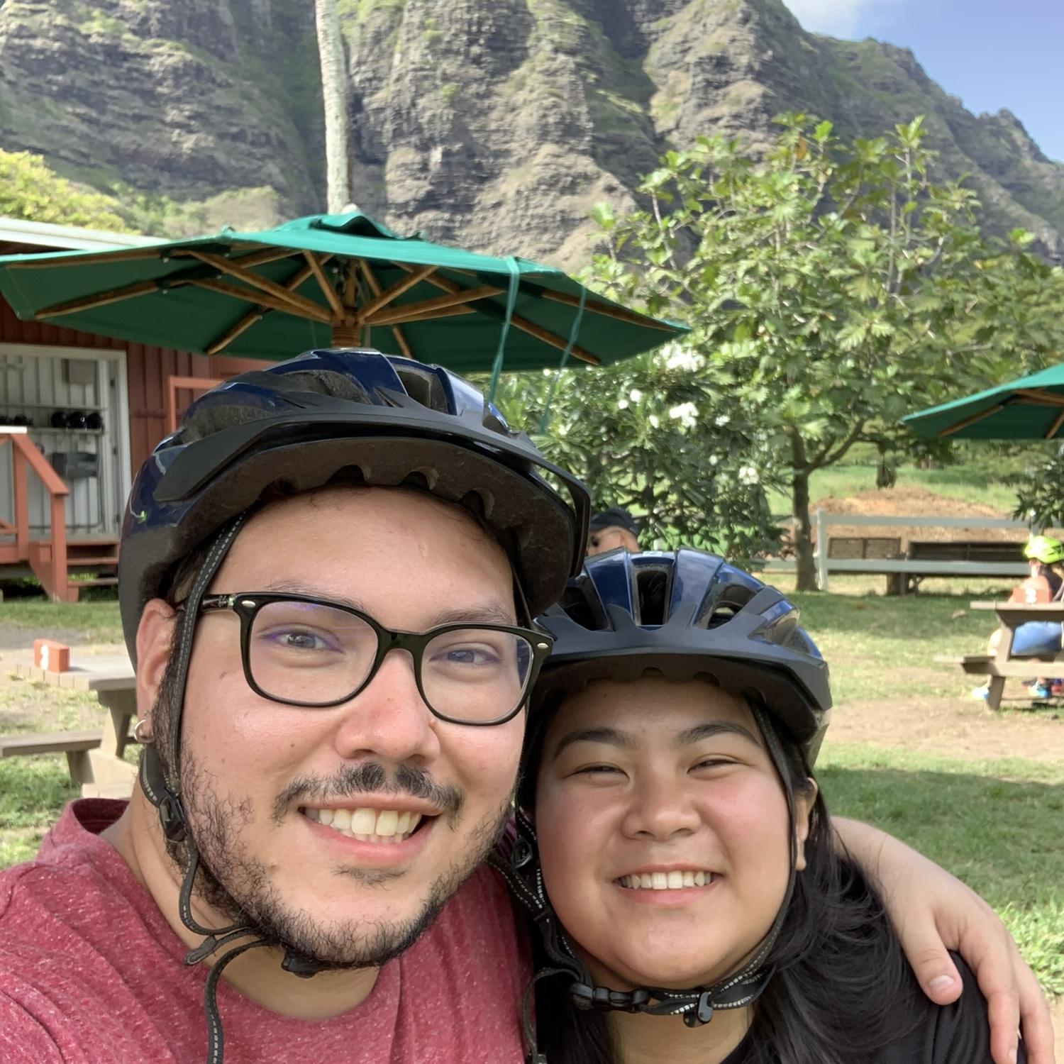Hawaii, 2021 - Roberto’s first time in Hawaii and Deedee’s first time riding ATV’s!