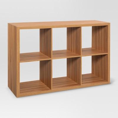 6-Cube Organizer Shelf Natural 13" - Threshold™