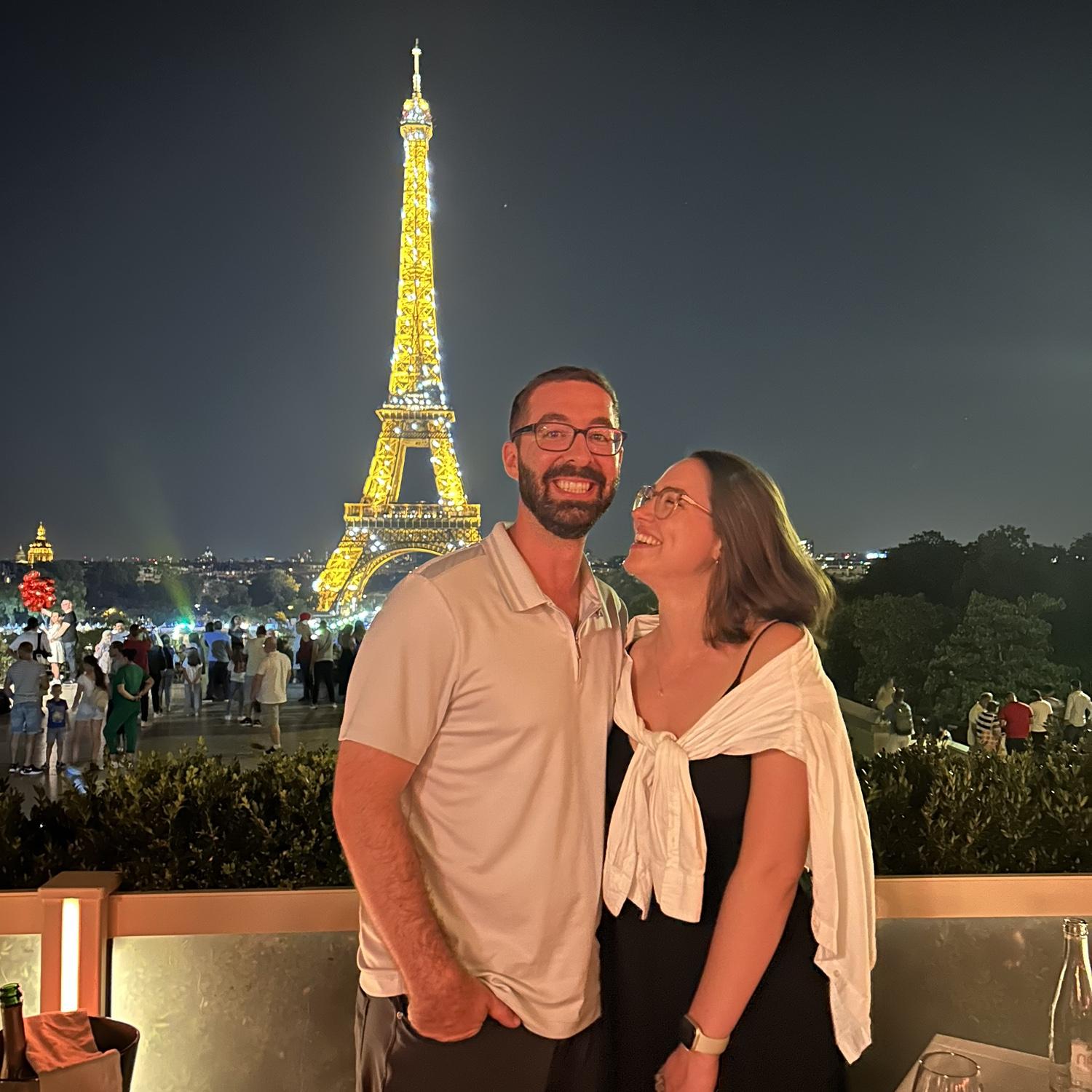 The first trip abroad together!