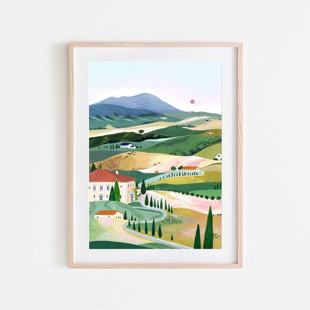 Tuscany Art Print, Italy Art Print, Val d’Orcia, Travel Gift, Travel Poster, Toscana Wall Art, Travel Gift, Home Decor, Housewarming