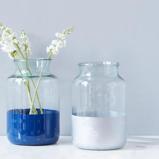 Medium Colorblock Mason Jar