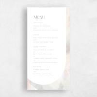 White Wedding Menu - Coleridge