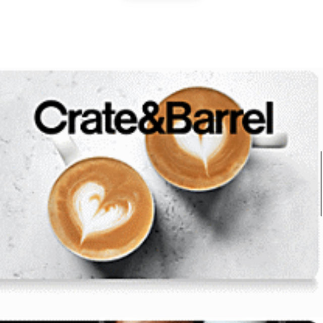 Crate and Barrel Gift Cards