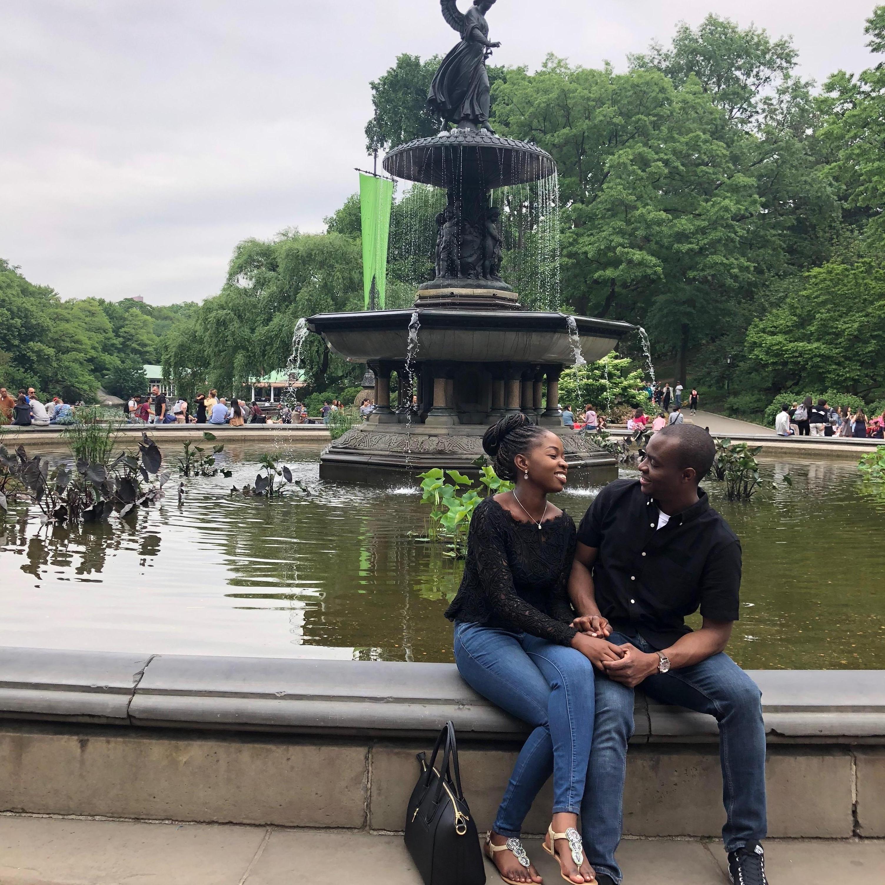 Our first date!