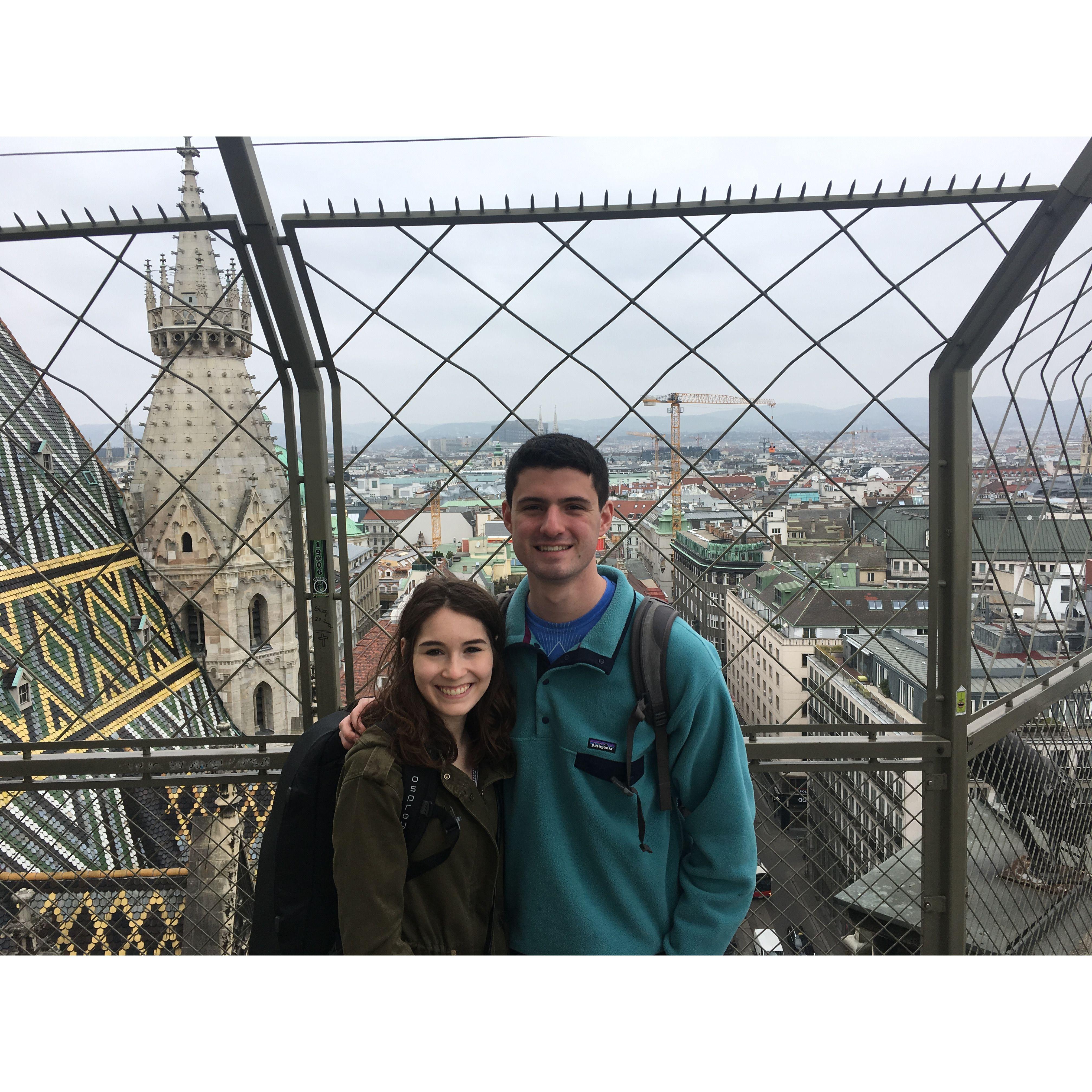 St. Stephen's Cathedral in Vienna, Austria - March 2017