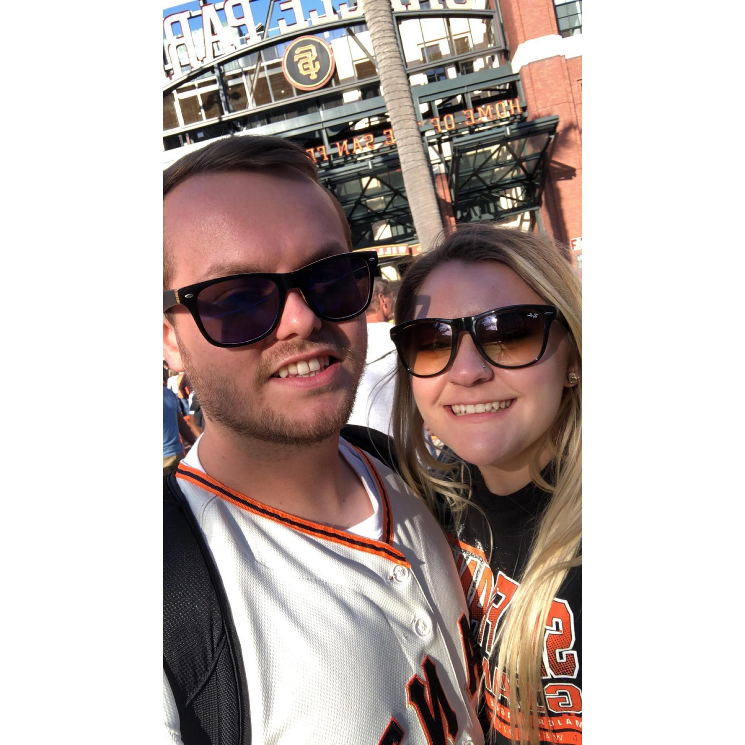 We love taking trips to SF for some good baseball. Go Giants!