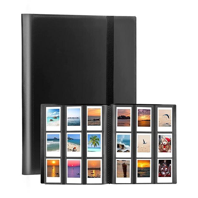 432 Pockets Photo Album for Fujifilm Instax Mini Camera, Polaroid Camera, for Fujifilm Instax Mini 11 90 70 9 8+ 8 LiPlay Instant Camera, Polaroid Snap SnapTouch PIC-300 Z2300 Instant Camera (Black)