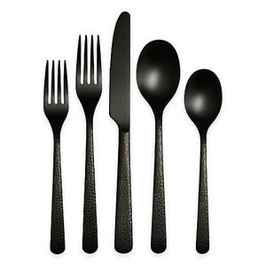 Cambridge® Silversmiths Julie 5-Piece Flatware Place Setting in Black