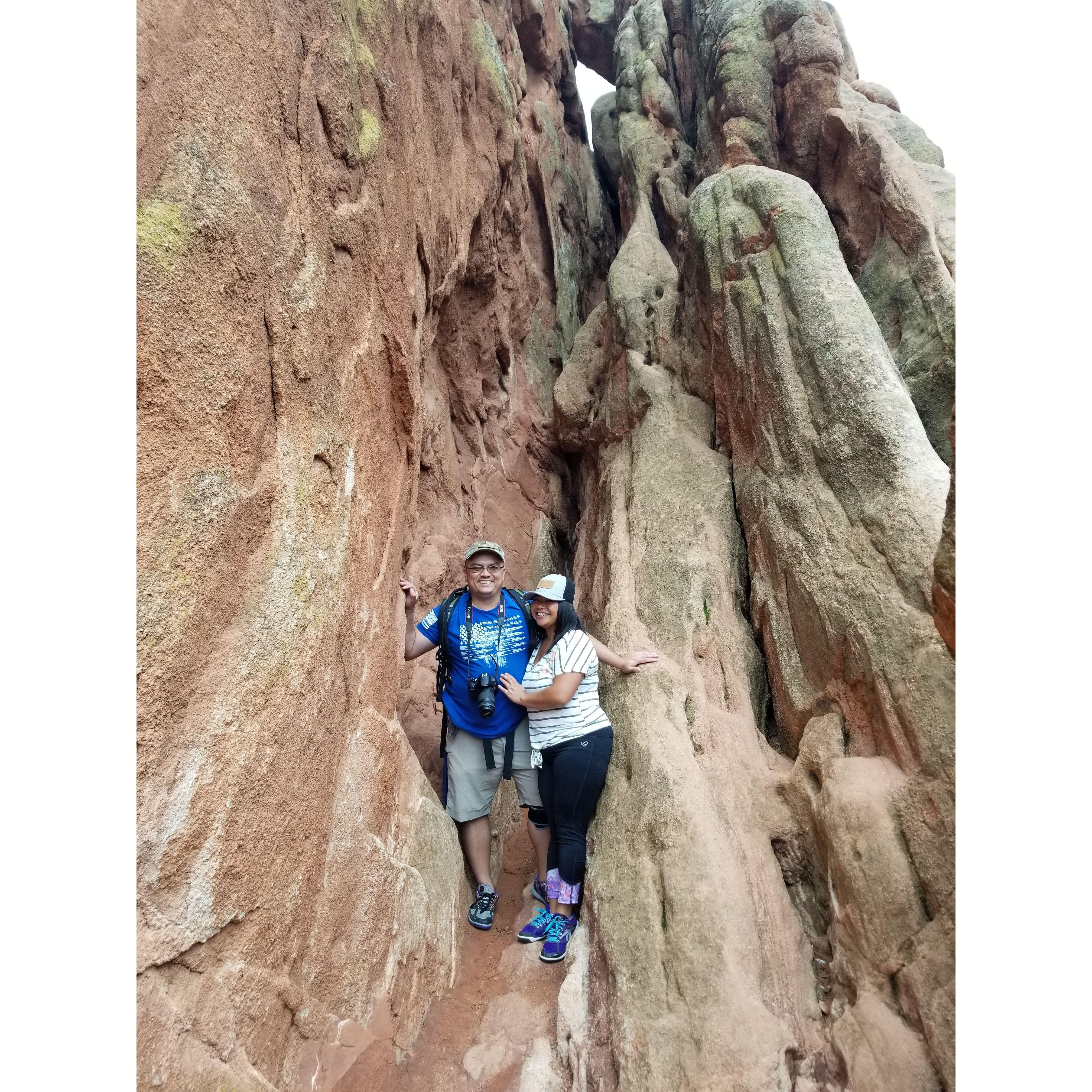 Hiking trip at Garden of the Gods