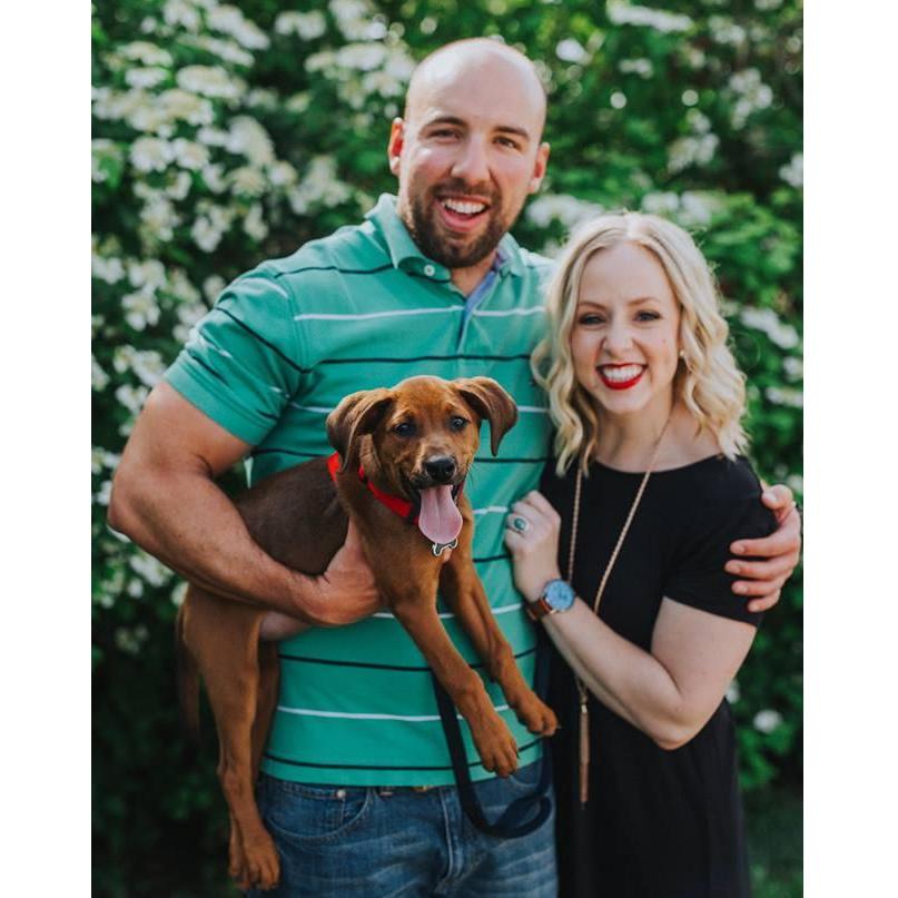 Spring 2017 soon after we became dog parents to Lola!