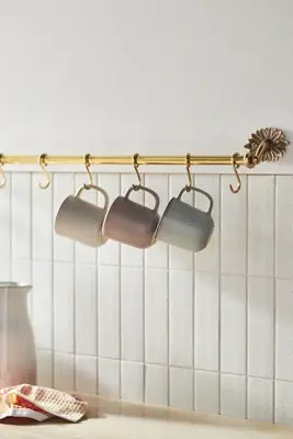 Demeter Brass Pot Rack
