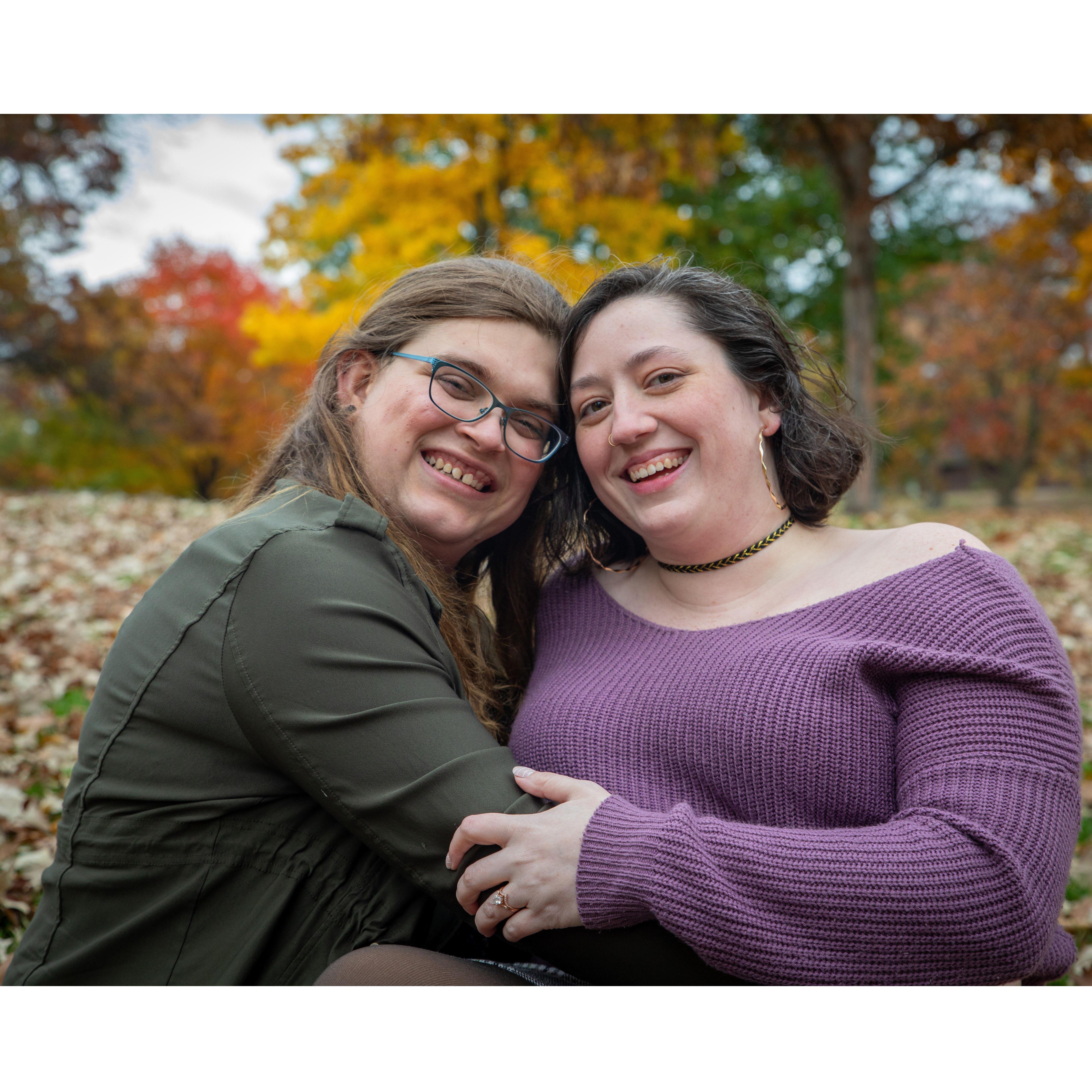 Engagement photos October 2023