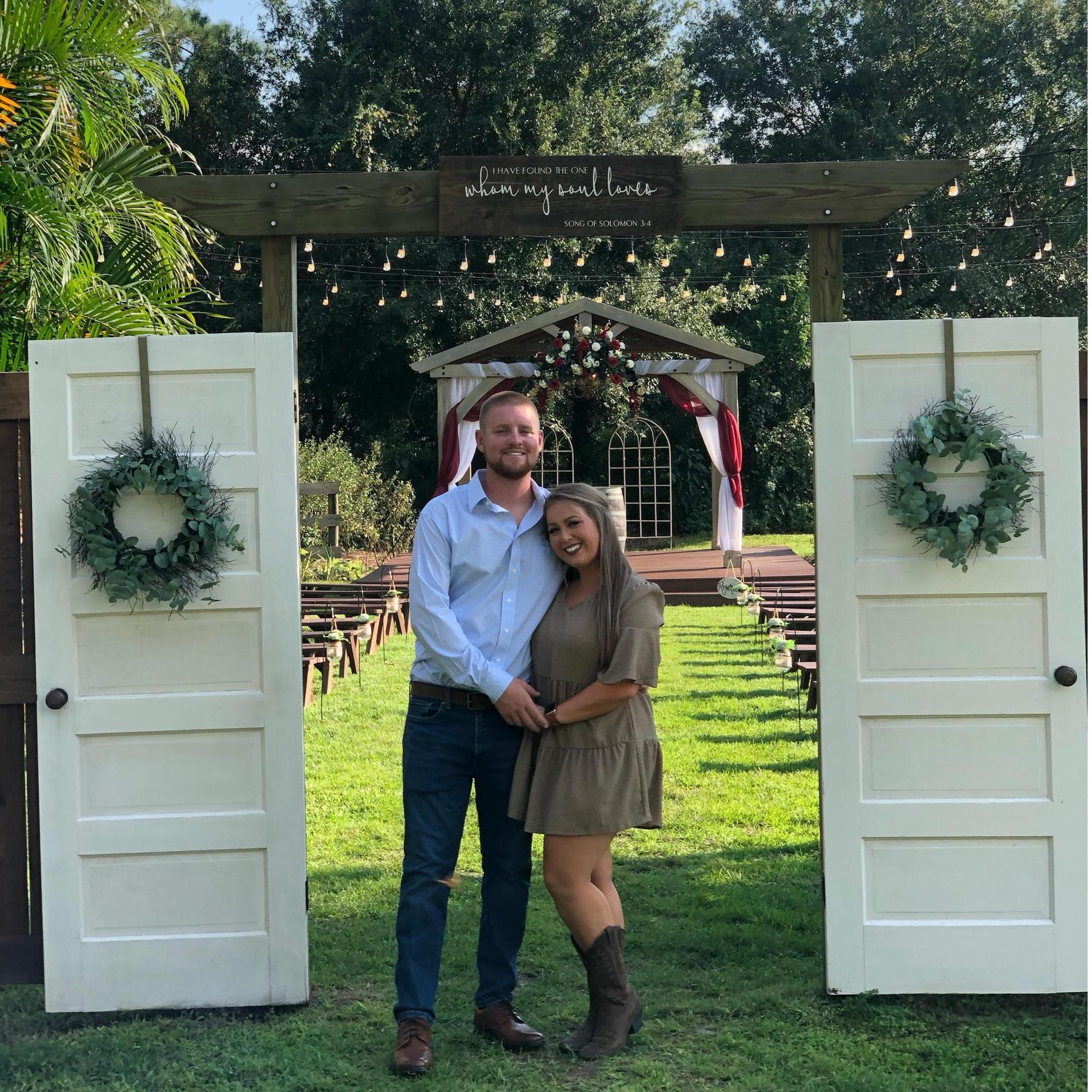 October 17, 2020 at our great friends Kayla and Joseph Kennedy's wedding