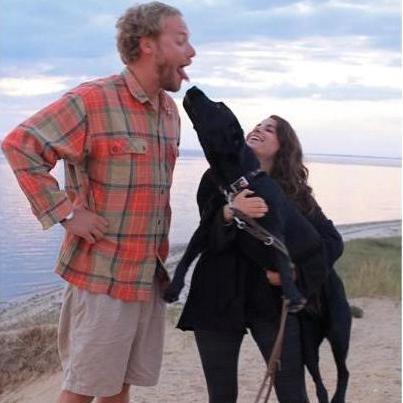 Puppy love on Cape Cod. We moved to Wellfleet together in the summer of 2014 for six month, it was early on in our relationship and it ended up being a great life choice.