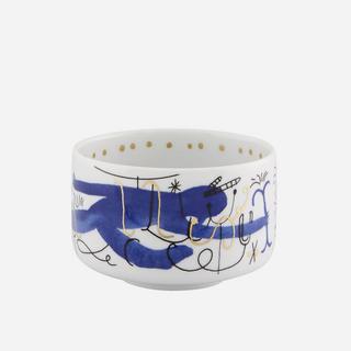 Folkifunki Medium Blue Cereal Bowl