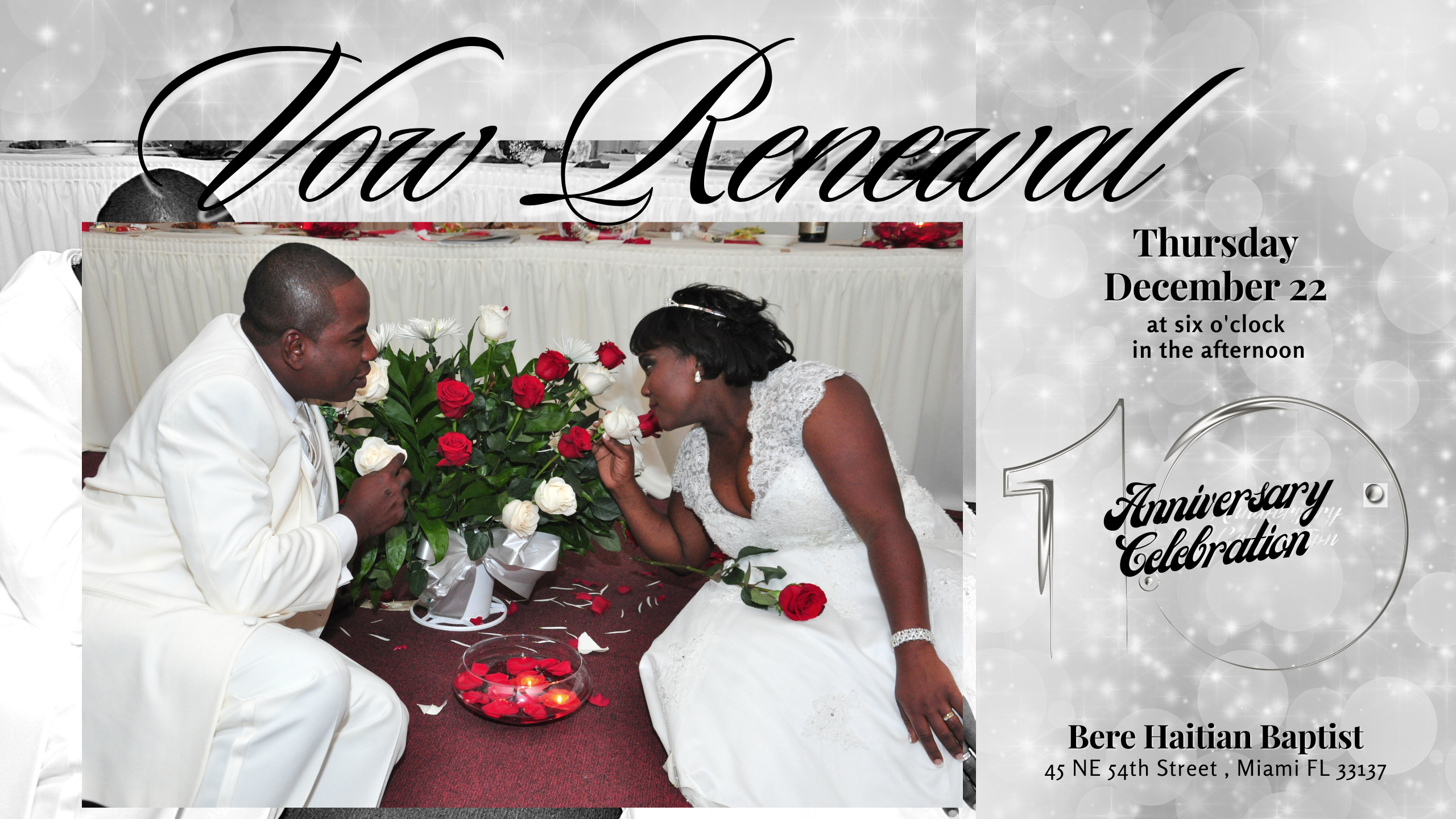 The Wedding Website of James Pierre and Gladys Pierre