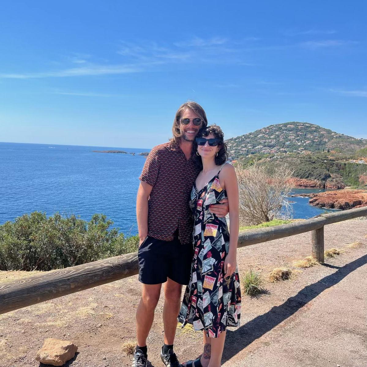 Visiting Leila's parents in France
