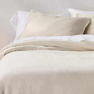 Queen Heavyweight Linen Blend Comforter & Sham Set - Casaluna™