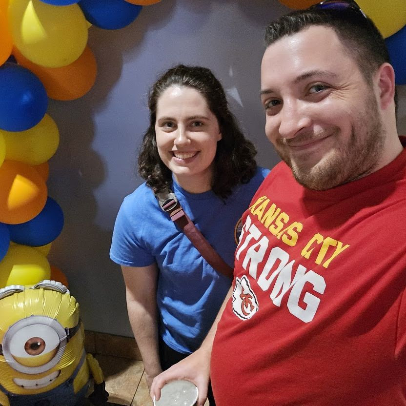 Fun at a movie theater
