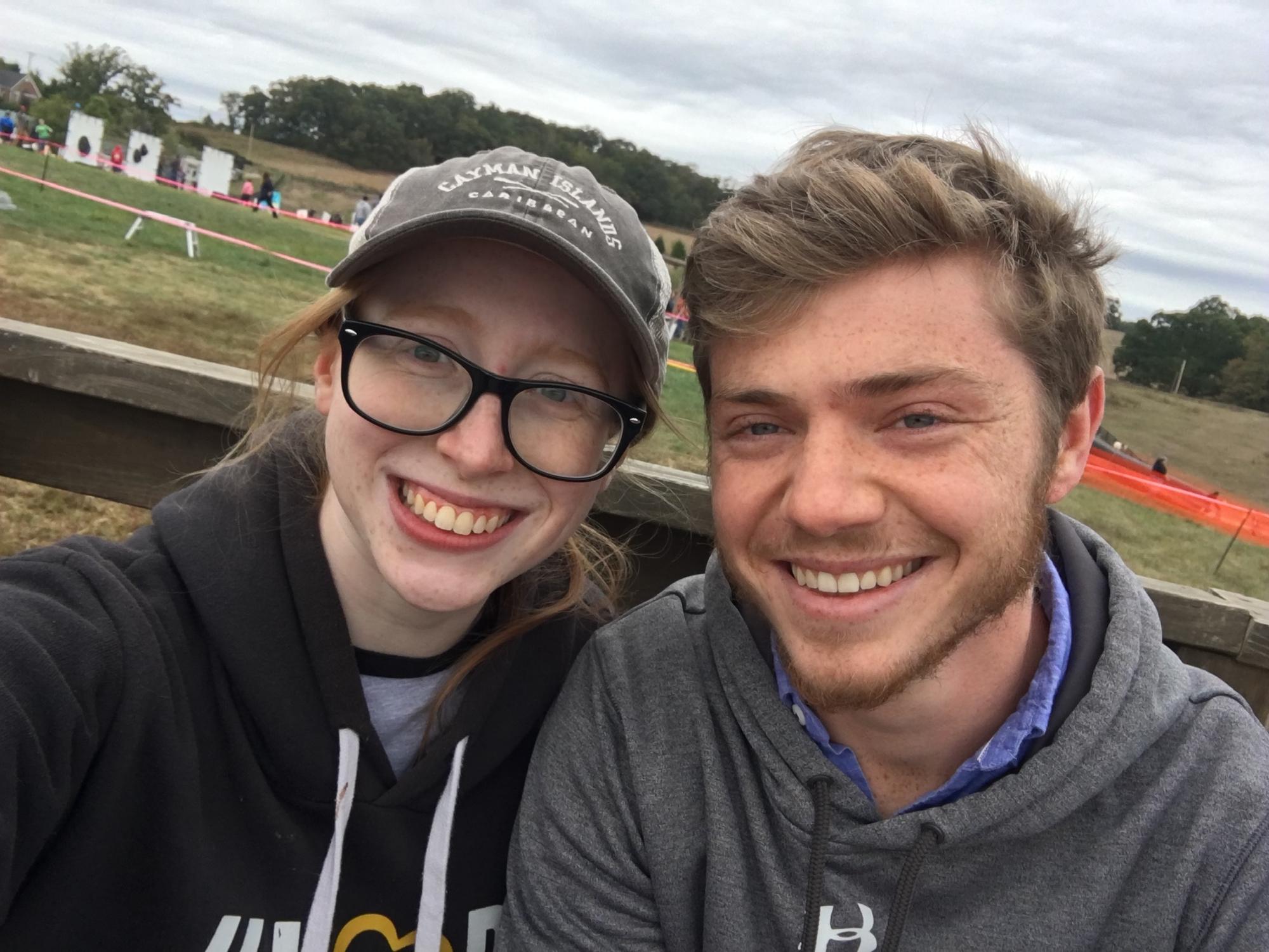 Pumpkin picking at Sinkland.