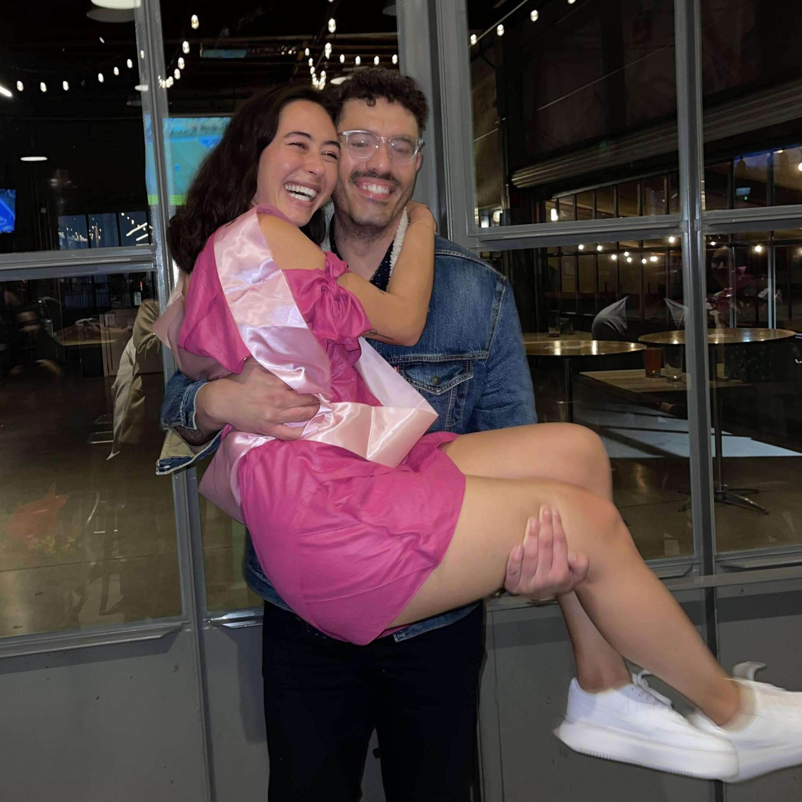 Julia's pink 29th birthday celebrations