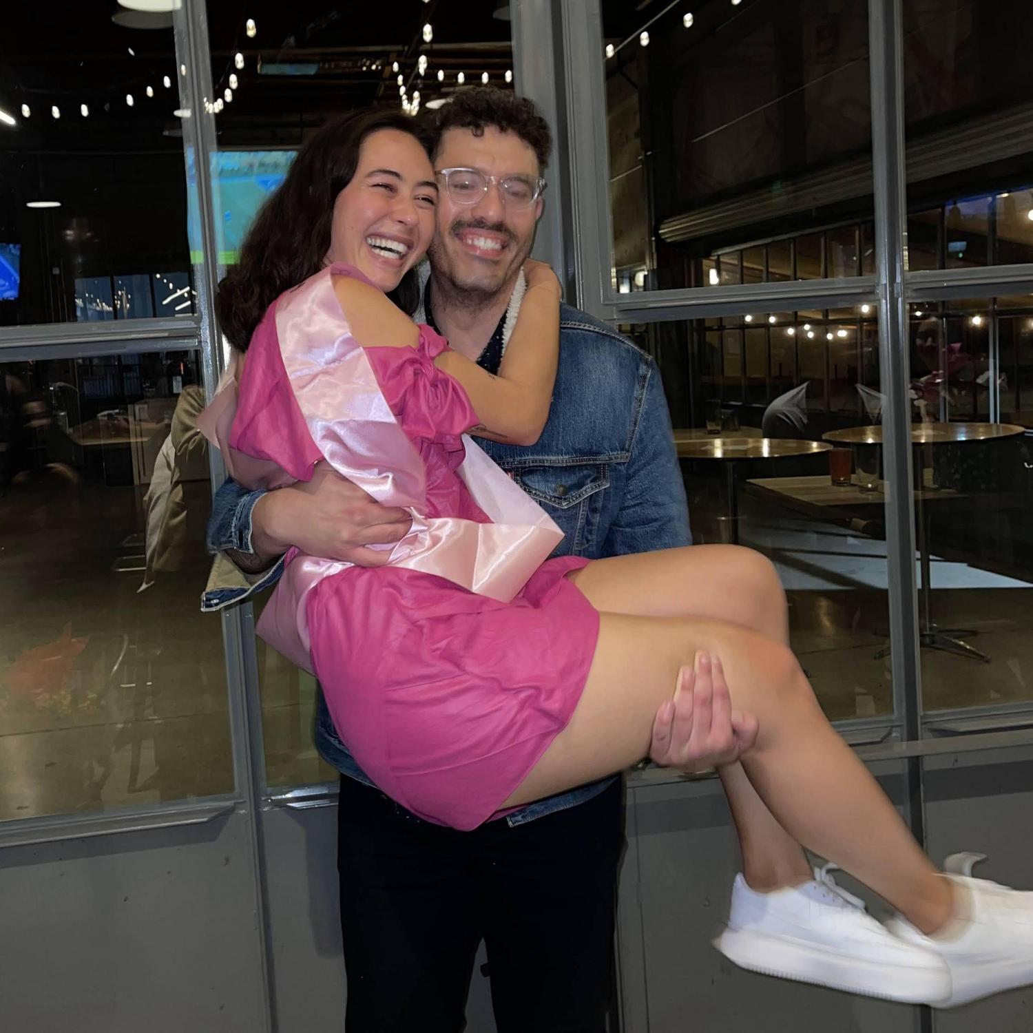Julia's pink 29th birthday celebrations