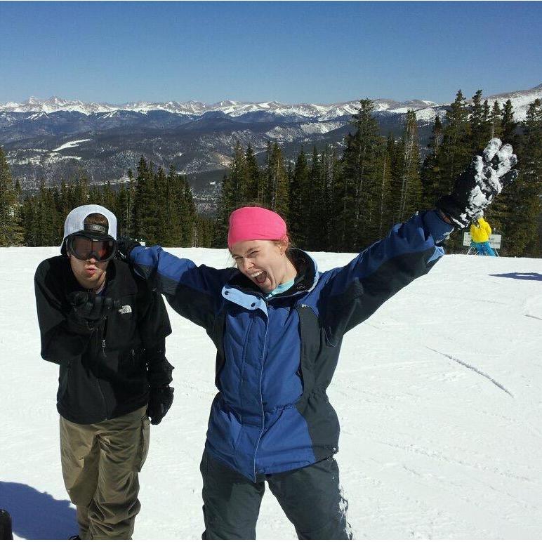 Our first trip to the mountains together with Matt's family!